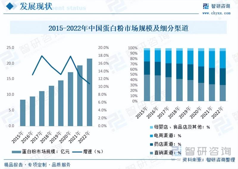 2023年中国蛋白粉行业市场发展情况一览