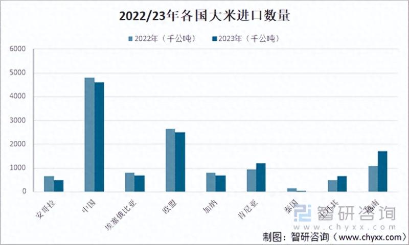 2023年全球大米行业市场分析：产量增加，进出口保持一定规模