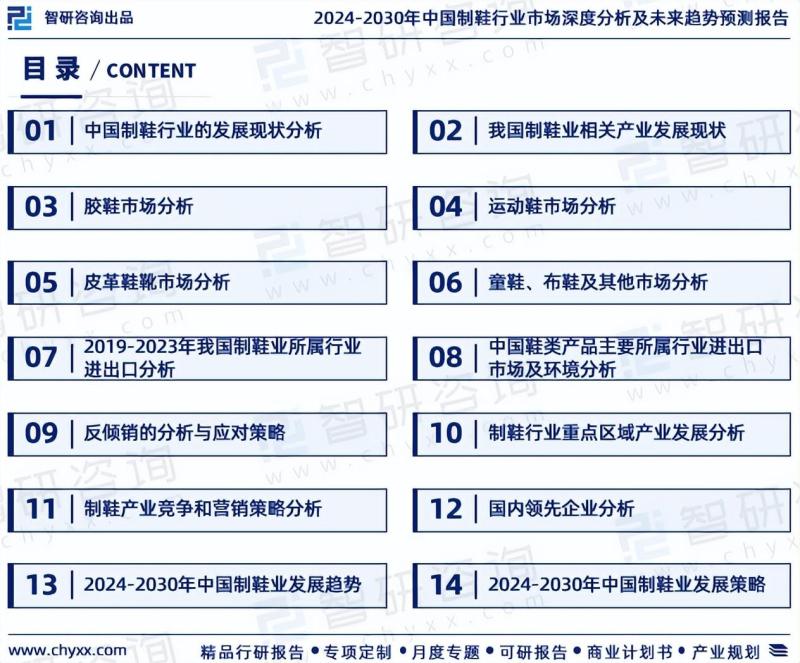 中国制鞋行业发展现状及市场前景分析预测